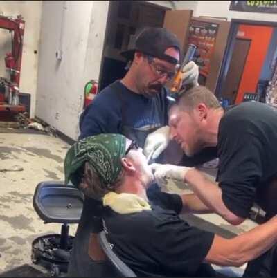 Harley Davidson Dental Mechanic - Oil Change and Tooth Extraction $49.99