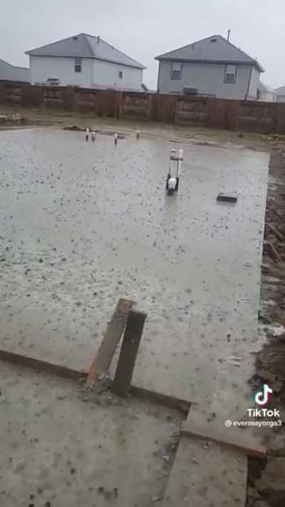 Concrete in the Rain