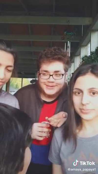 This kid finding out his cousin isn’t Mexican