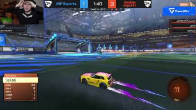 All six players commit for the ball in Geekay vs WIP Esports