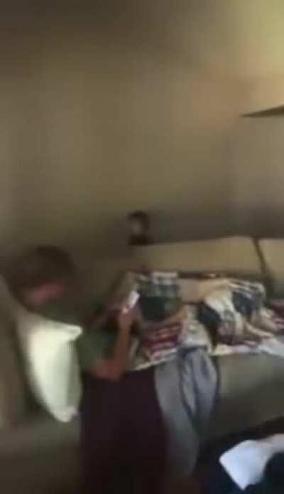 The sound of battle being lost