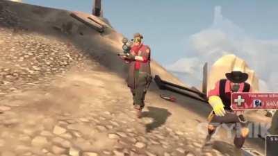 Standing there wasn't the best idea