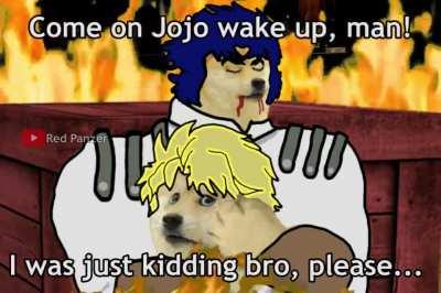 Dio when he realised Jonathan died