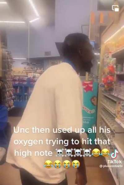 Unc damn near died🤦🏾