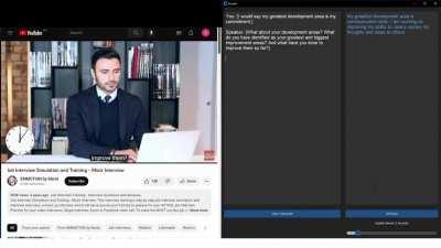 I Built an GPT4-Powered Live Transcription Tool That Helps You Nail Job Interviews by Generating Perfect Responses in Real-Time!