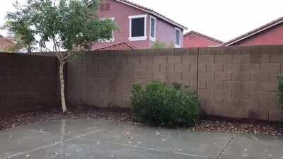 Nice calming rain in Arizona