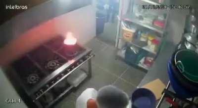 To put down a fire
