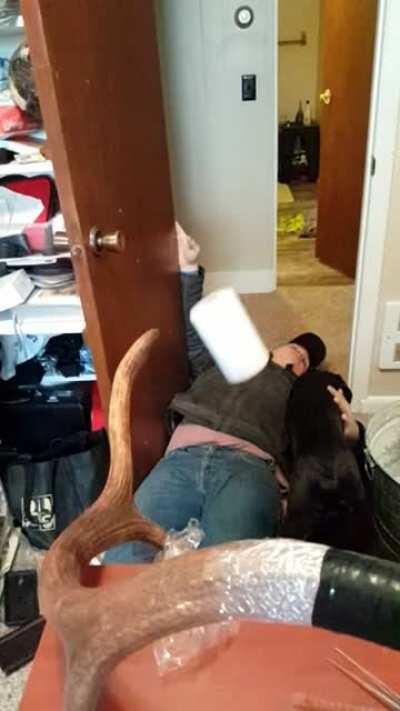 He didnt even see it coming....