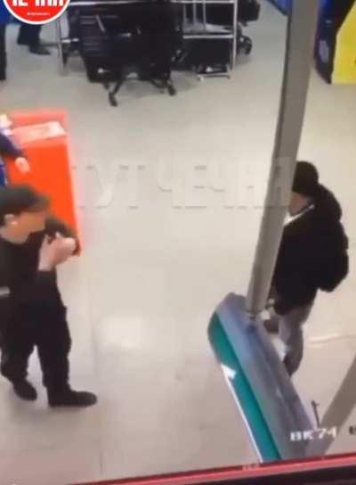 Pidarussian got slept by a Chechen in Moscow