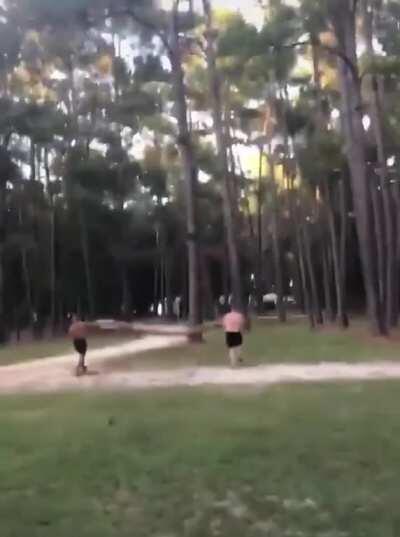 The only logical way to break this log