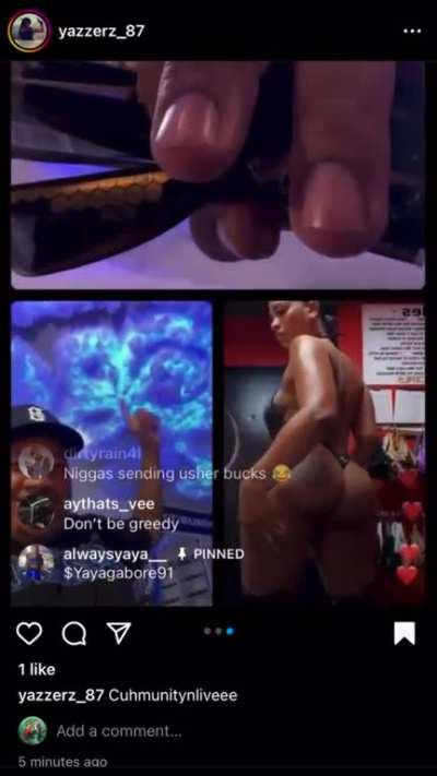 I had no Clue Yaya was a stripper 😂😂