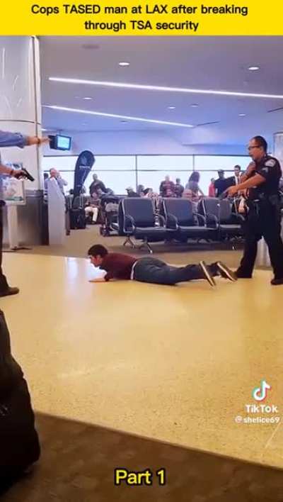 His strut ended real quick.