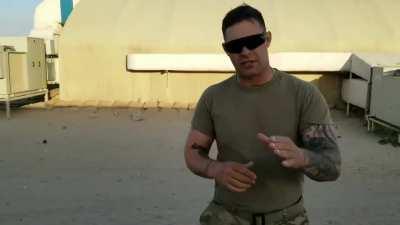 Navy SEAL demonstrates Knife Defense, Totally Unarmed