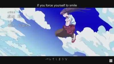 Komi-san Opening with English subtitles (Cider Girl - Cinderella)