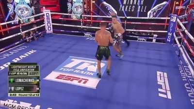 Teofimo Lopez's counter right hand