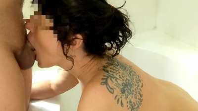 Making sure she keeps proper throat form