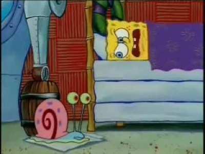 SpongeBob with postal