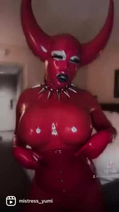 Red Latex Devil
