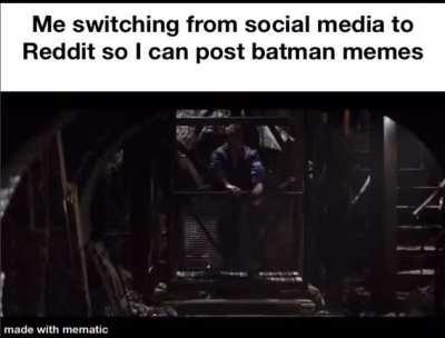 In the middle of the day, Alfred? Not very subtle.