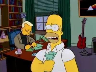 Homer exacts his revenge