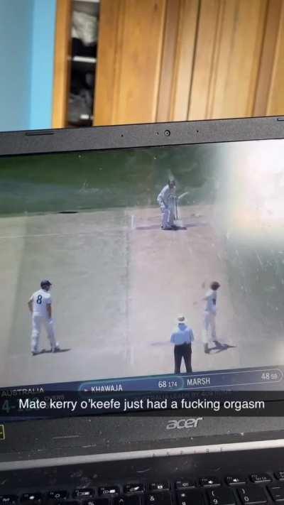 Skull creams himself live on air