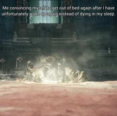 I am in an endless cycle of pain with no escape.