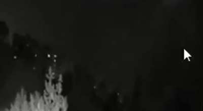 Patriot battery attempts self defense vs ballistic missile during today’s raid on Kiev.