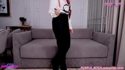 Makima and Power (Alice Bong purple bitch) [Chainsaw Man]