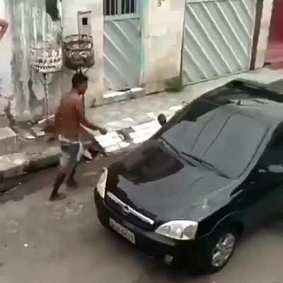 How trying unarmed PVP for the first time usually ends