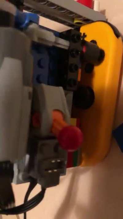 I made a lego fish bait machine!