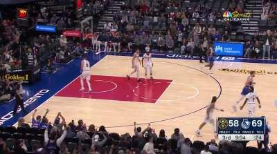 [Highlight] Keegan Murray drops Aaron Gordon then nails the stepback three