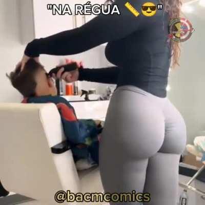 Na régua né filho 