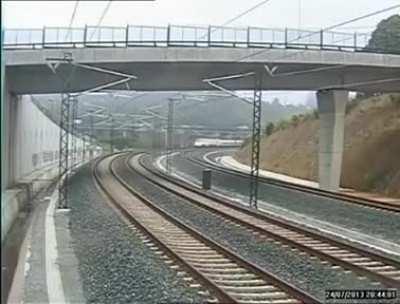 Speed train crash in Spain