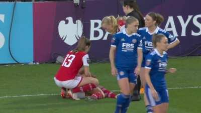 Highlights Arsenal Women (vs Leicester)