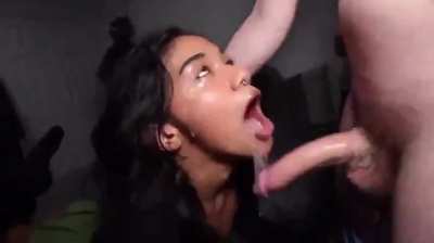 I want him to smear his cum all over my lips and face