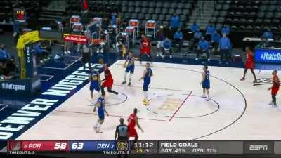 [Highlight] Nurkic throws it down over Gordon