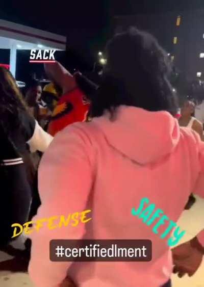 Man alone fights 5, gets sucker punched, taser and jumped.