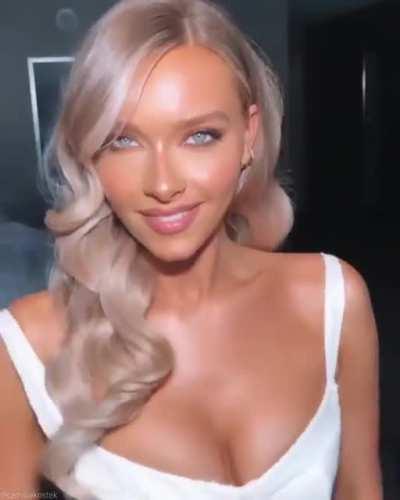 Her wink makes me go weak in the knees...