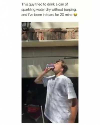 Ever had anyone in this sub for too much water?