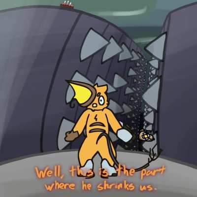 Sciencario.. This is the part where he... WHAT?