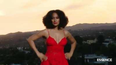 Tracee's Old School Essence Video Shoot