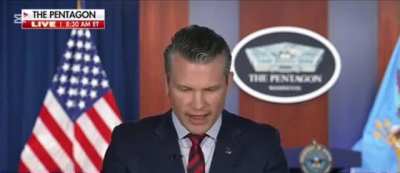 Pete Hegseth accuses recently ex disgruntled employees as leakers, blames them for the leaks, claims he’s there to bring war fighting back to the pentagon, to get rid of trans lucid in the military etc.. and if people don’t like it they can come after him