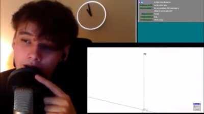 Haha, bongo goes *plink*