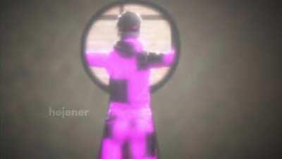 Gordon Freeman spying on Alyx Vance