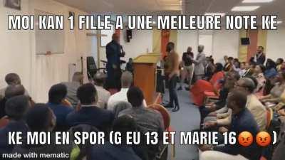 Mr le prof pk Marie el a mieu alors kelle a couru moin lontemps??😡😡
