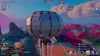 Sphere number 2 in LEGO Fortnite