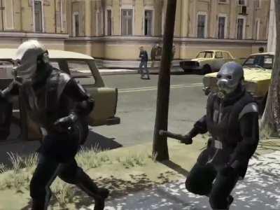 Man what da hell be goin on in City 17 dawg why they be slow joggin’ like that bro 😭