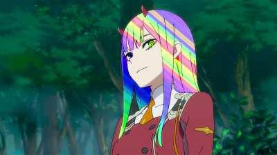 I see your RGB waifus and I raise you super RGB 02 [Darling in the Franxx]