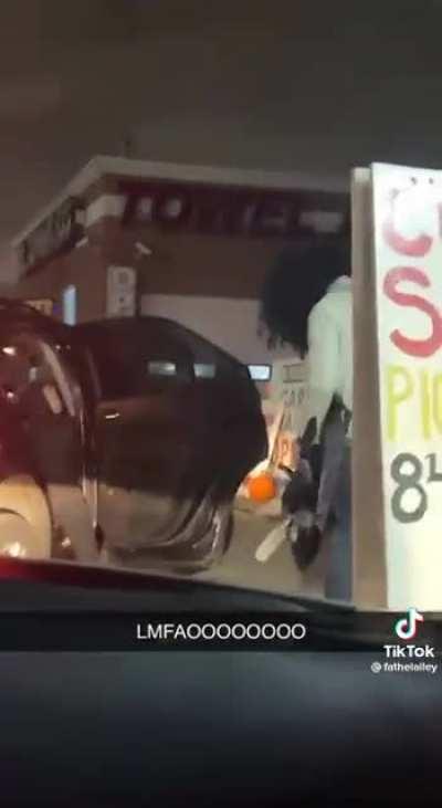 Squaring up at the haunted house