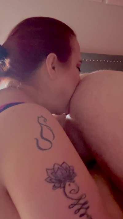 BBW Blowjob Rimjob Rimming Porn GIF by tallitalian